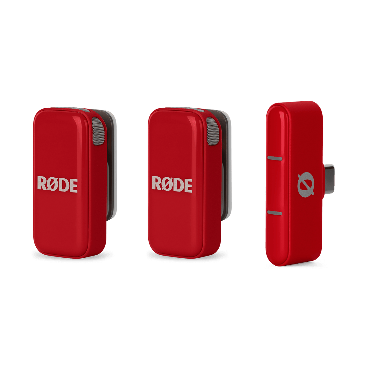 Rode Wireless Micro Red - Micrófono Inalámbrico portátil USB-C, color Rojo - https://www.cromaonline.cl/
