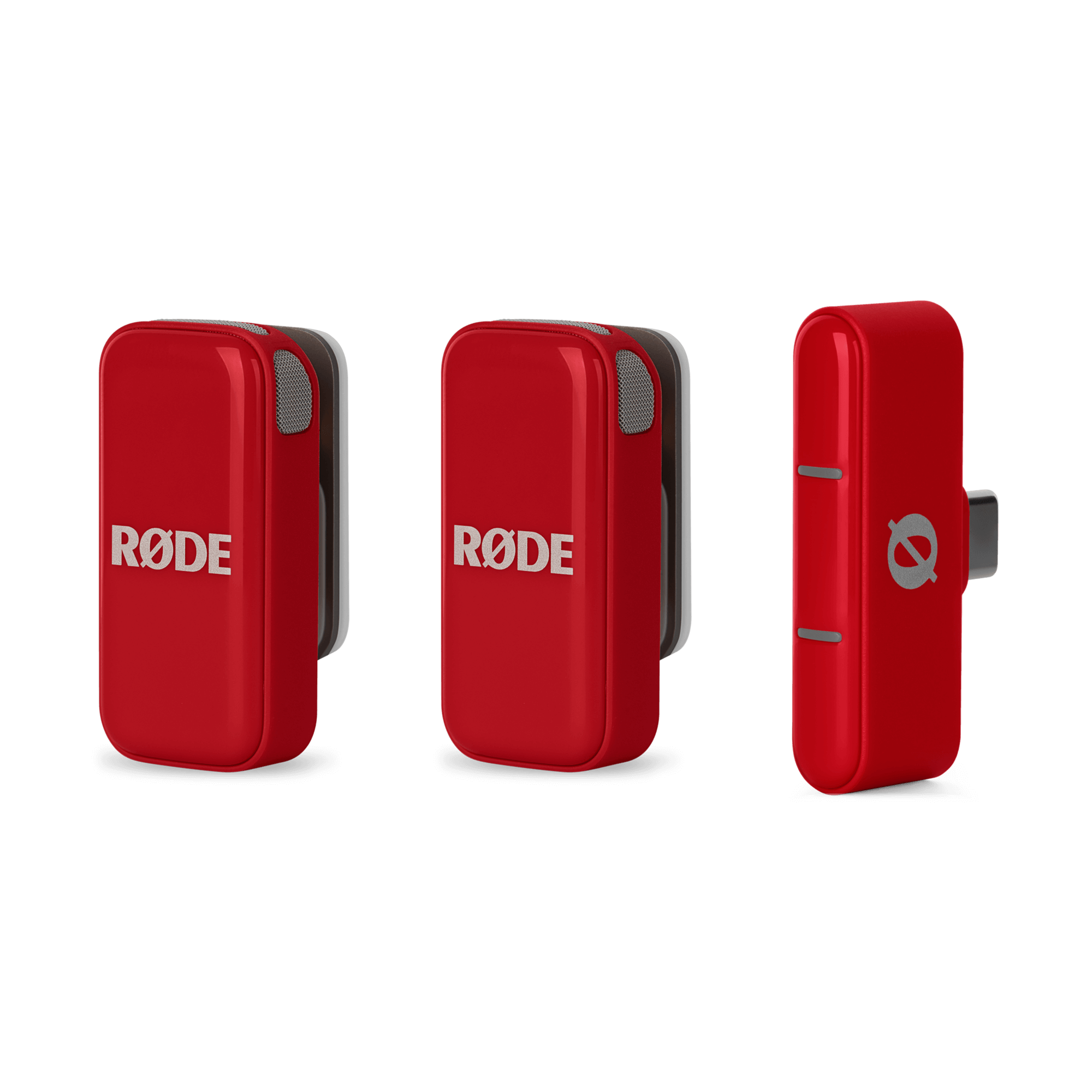 Rode Wireless Micro Red - Micrófono Inalámbrico portátil USB-C, color Rojo - https://www.cromaonline.cl/