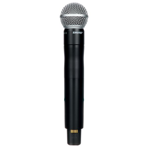 Shure QLXD2 con cápsula SM58 vista frontal