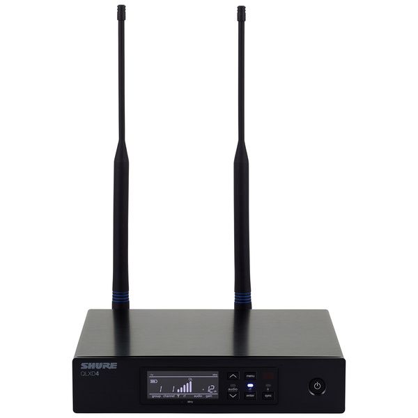Shure QLXD4 vista frontal
