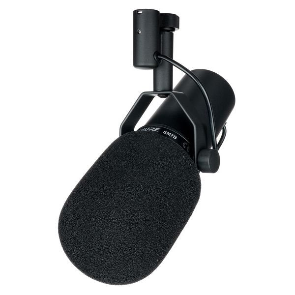 Shure SM7B con paravientos A7WS