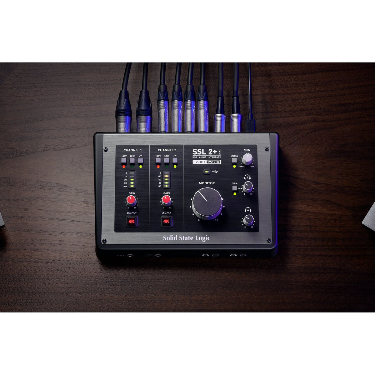 Solid State Logic SSL 2+ MKII - interfaz de audio USB-C
