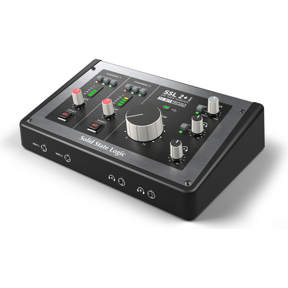 Solid State Logic SSL 2+ MKII - interfaz de audio USB-C