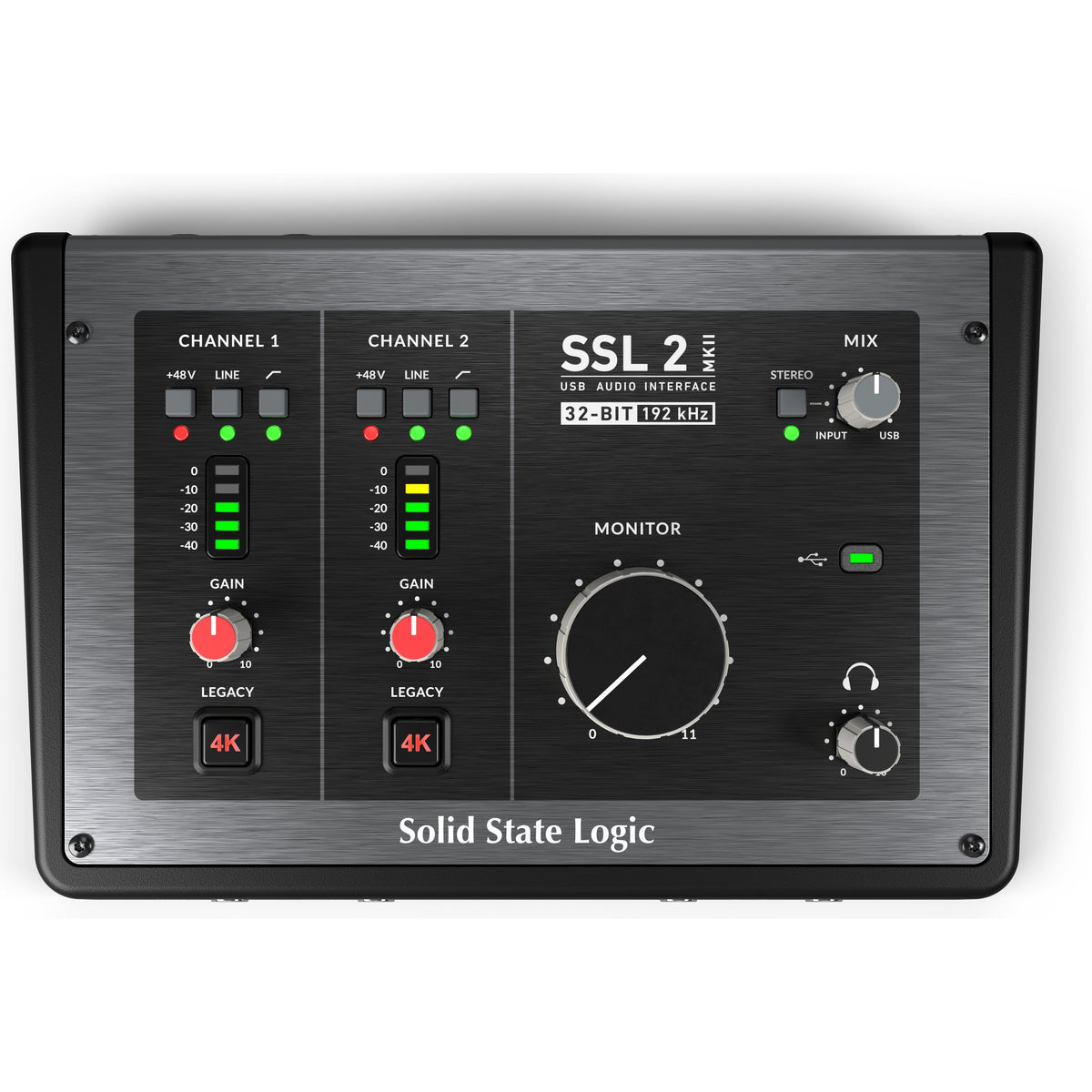 Solid State Logic SSL 2 MKII interfaz de audio USB-C