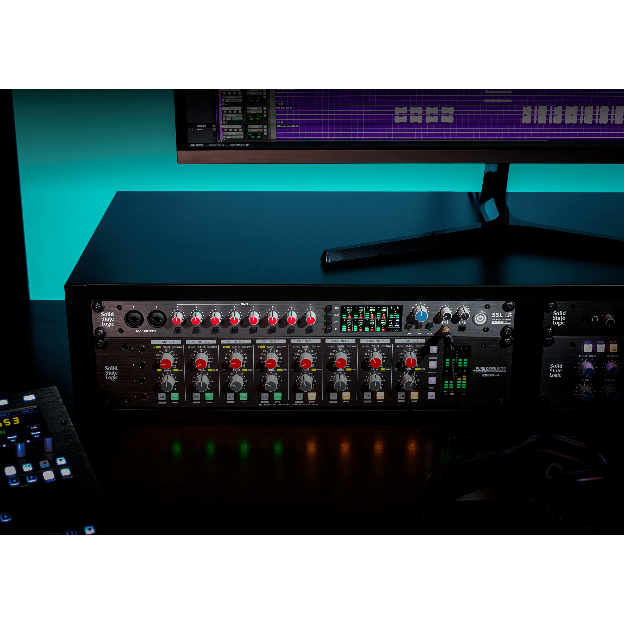 SSL18 - Interfaz 26 - in/28 - out - USB C - https://www.cromaonline.cl/