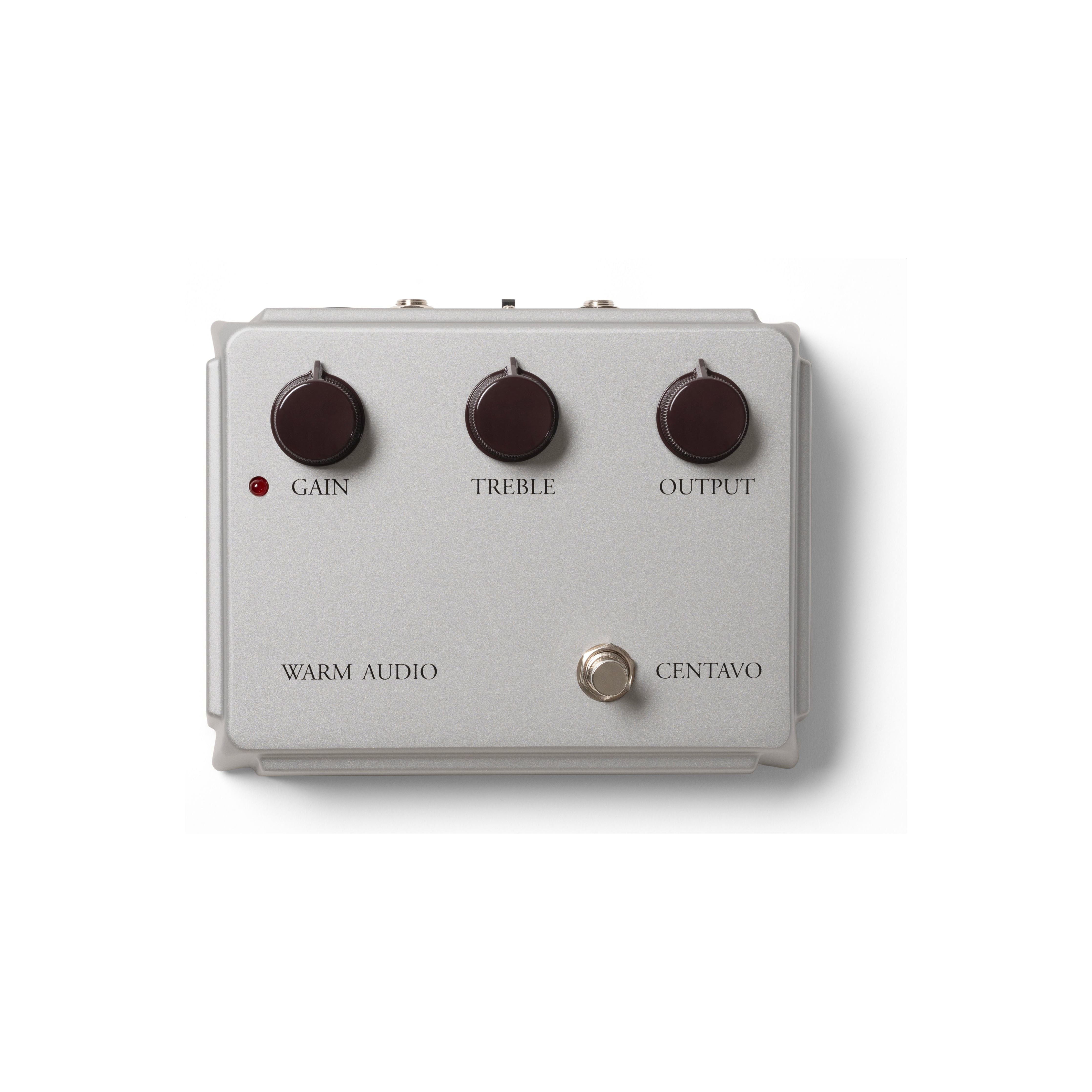 Warm Audio Centavo WA - CVS - Pedal de Overdrive Silver - https://www.cromaonline.cl/