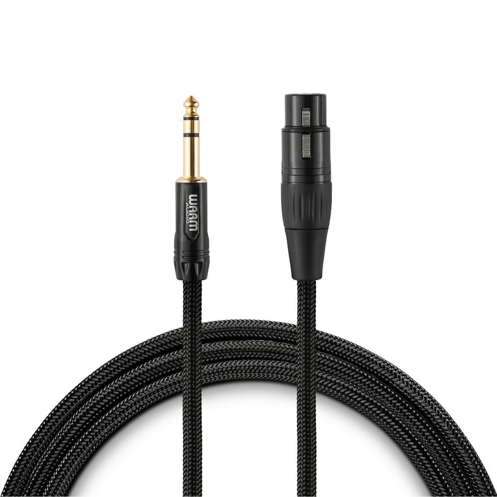Warm Audio Premier XLR hembra a TRS macho de 1,8 m