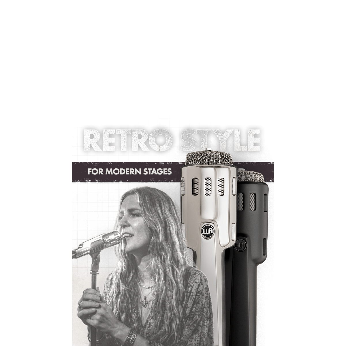 Warm Audio Retro 64 Black - imagen oficial en uso