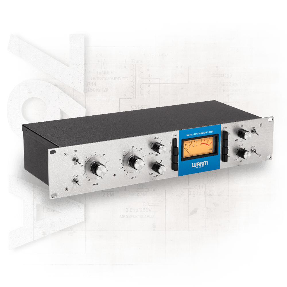 Warm Audio WA76 - A Compresor FET discreto de un solo canal con sonido vintage - https://www.cromaonline.cl/