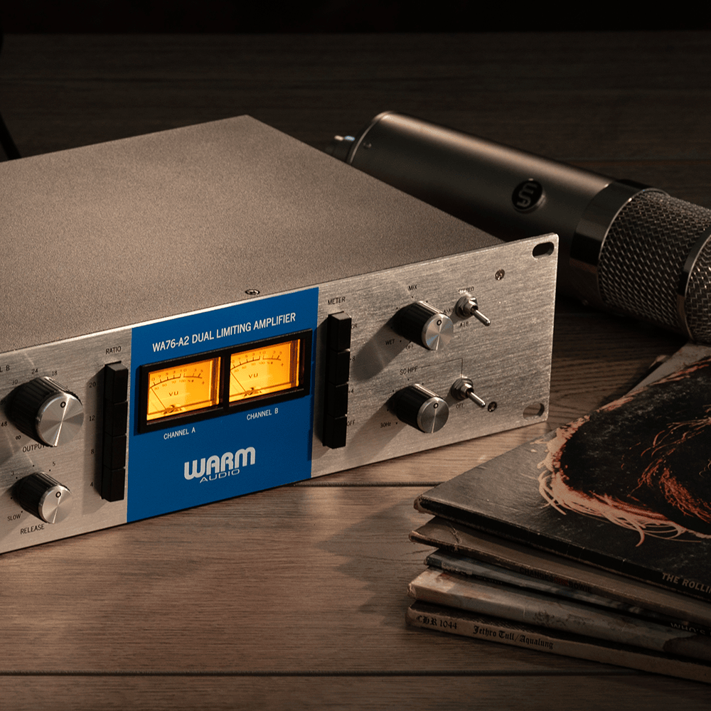 Warm Audio WA76 - A2 Compresor FET discreto de doble canal con sonido vintage - https://www.cromaonline.cl/