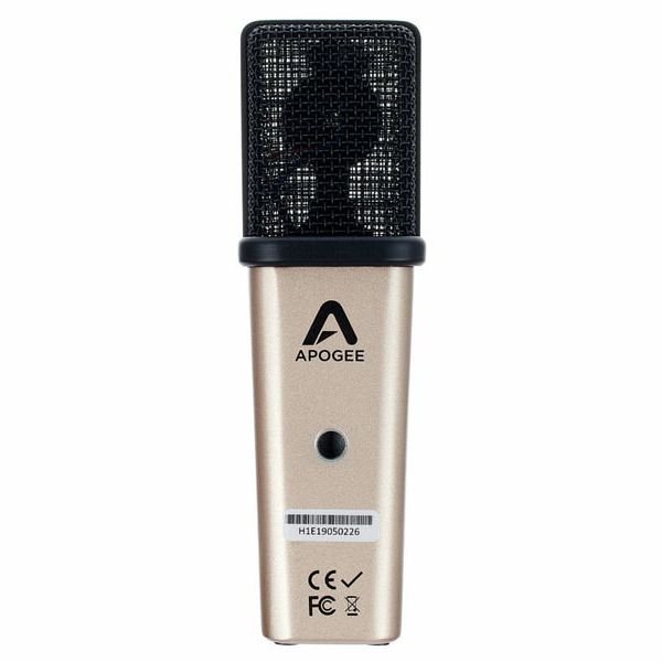 Apogee HypeMic - Micrófono cardioide condensador USB con compresor análogo integrado - https://www.cromaonline.cl/