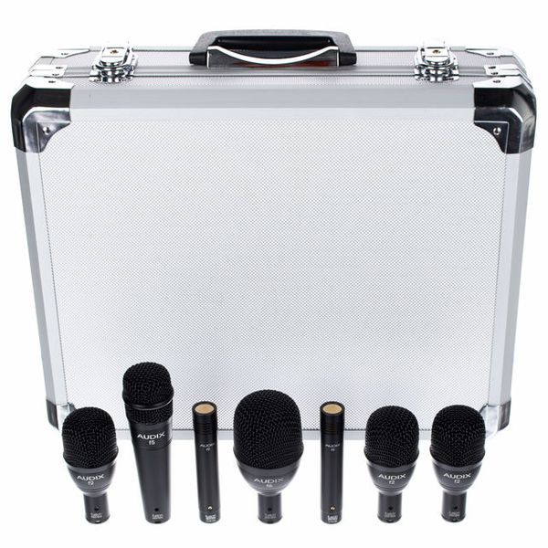 Audix FP7 - Set de 7 Micrófonos para Batería - https://www.cromaonline.cl/