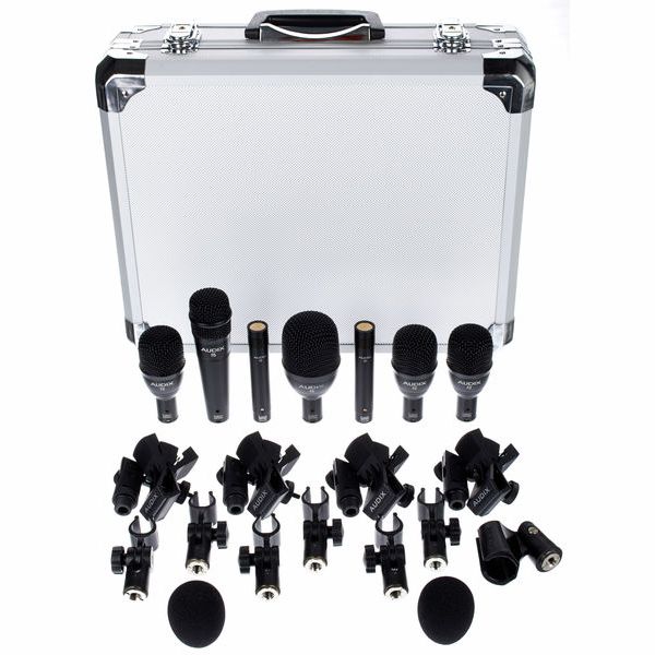 Audix FP7 - Set de 7 Micrófonos para Batería - https://www.cromaonline.cl/