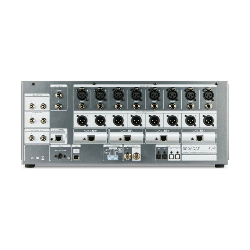 Cranborne Audio 500ADAT - Rack Series 500 8U con puerto Adat - https://www.cromaonline.cl/