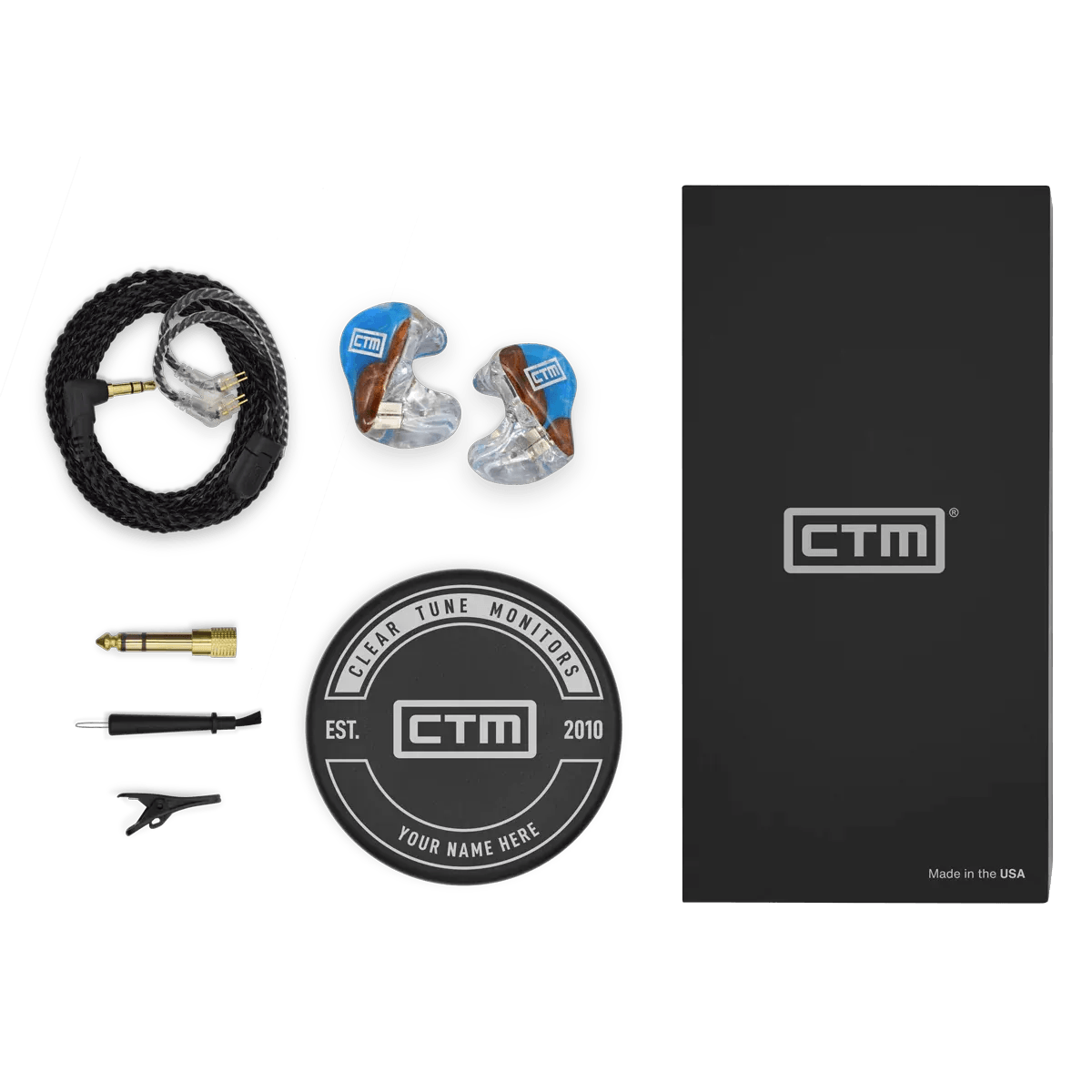 CTM AS7 - Audífonos In Ear Custom de 7 drivers (PRECIO BASE)