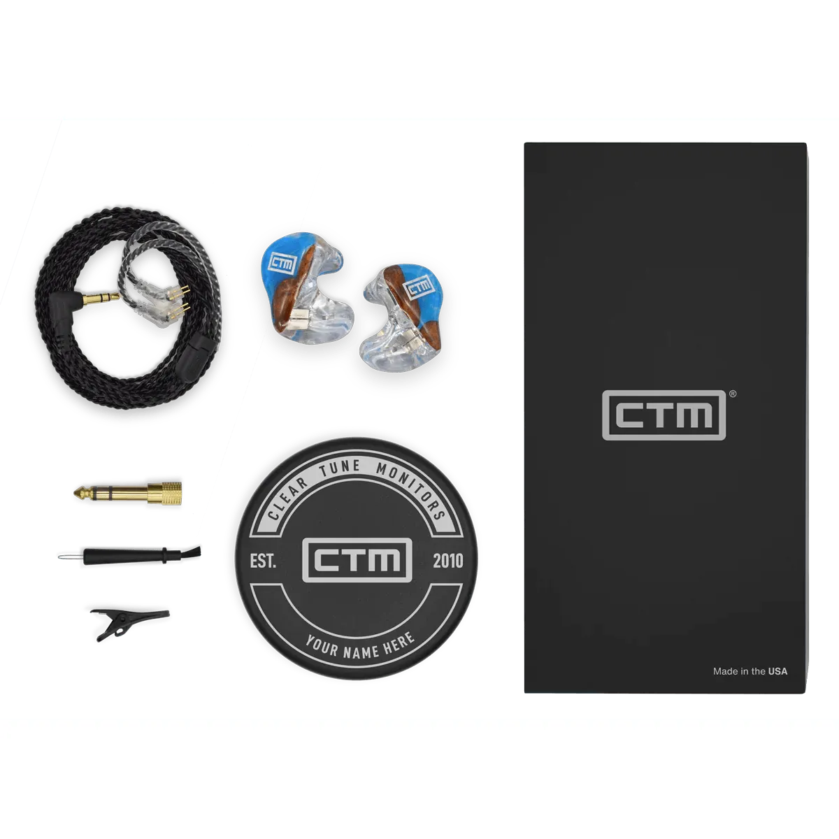 CTM CT500 - Audífonos In Ear Custom de 5 drivers (PRECIO BASE)