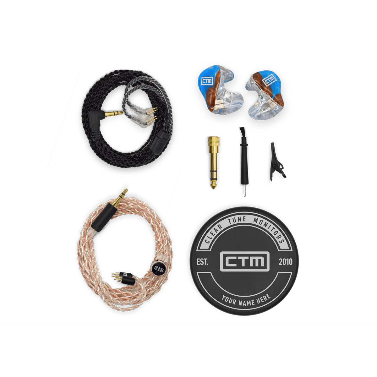 CTM Da Vinci IX - Audífonos In Ear Custom de 9 drivers (PRECIO BASE)