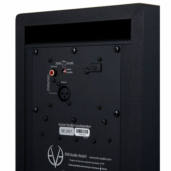 EVE Audio SC207 - Monitor de estudio activo de 2 vías de 7" (PRE-ORDER)!!! - https://www.cromaonline.cl/