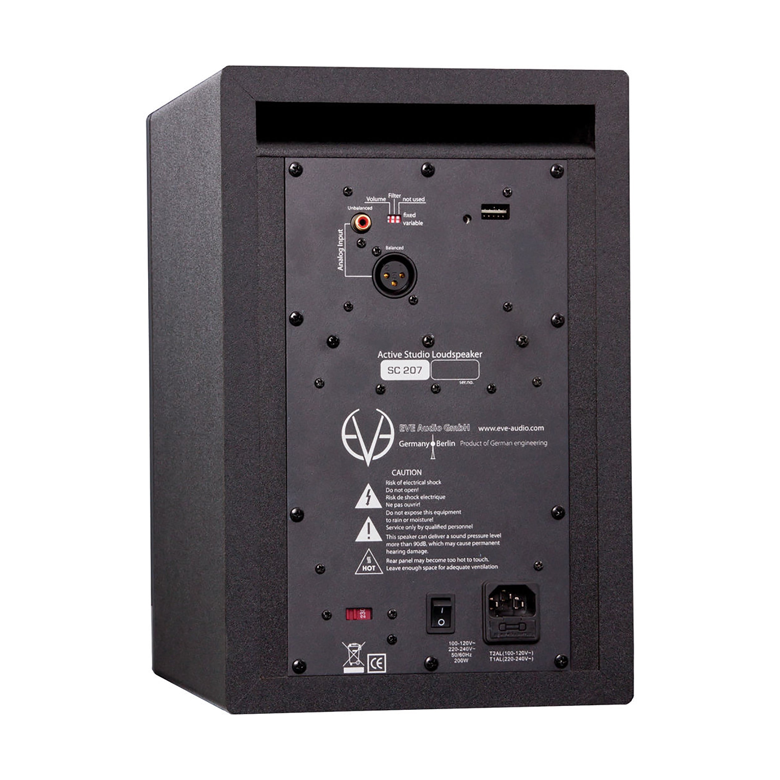 EVE Audio SC207 - Monitor de estudio activo de 2 vías de 7" (PRE-ORDER)!!! - https://www.cromaonline.cl/