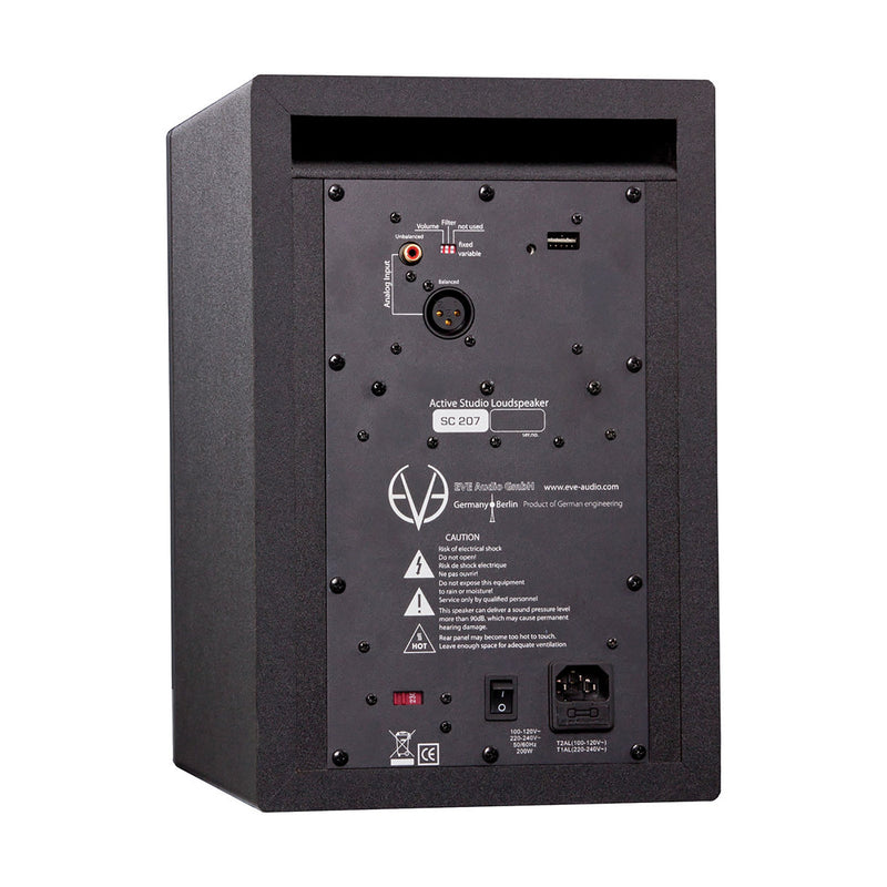 EVE Audio SC207 - Monitor de estudio activo de 2 vías de 7" (PRE-ORDER)!!! - https://www.cromaonline.cl/