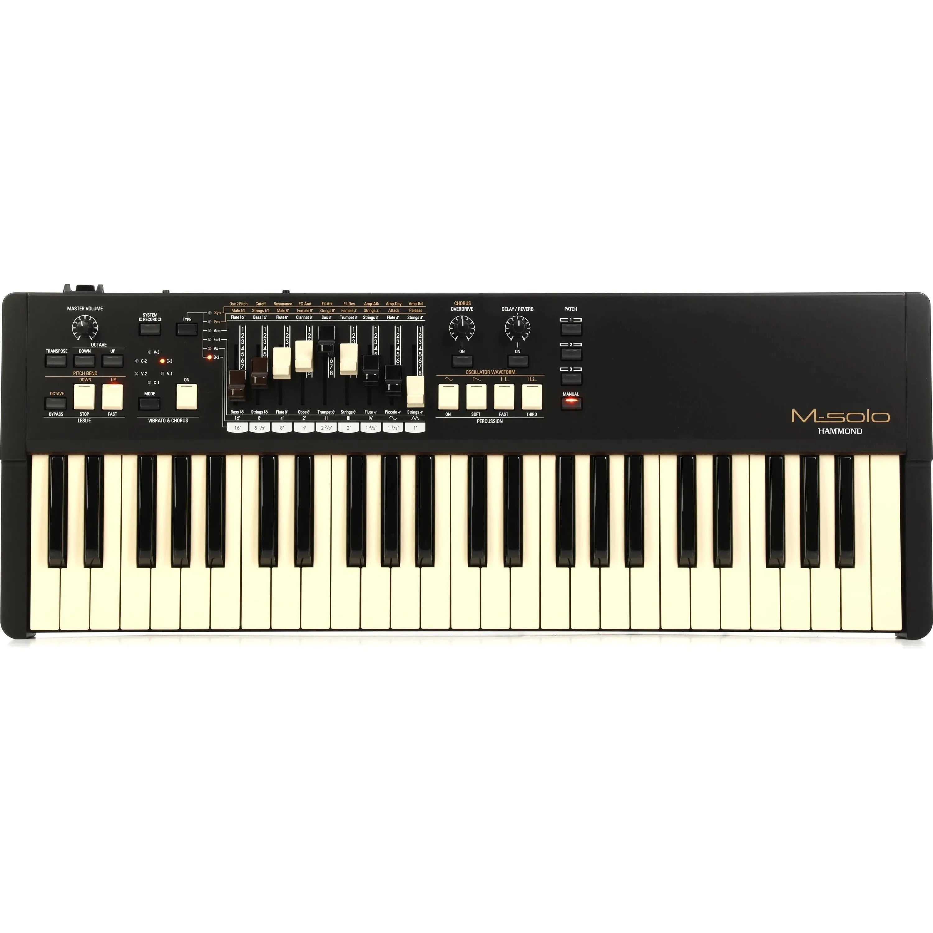 Hammond Msolo - Órgano portátil de 49 teclas color negro - https://www.cromaonline.cl/
