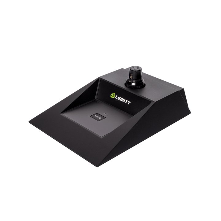 Lewitt B70AS - Base para micrófono cuello de ganso con switch - https://www.cromaonline.cl/