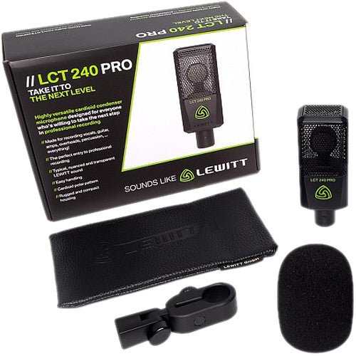 Lewitt LCT 240 Pro - micrófono condensador - https://www.cromaonline.cl/