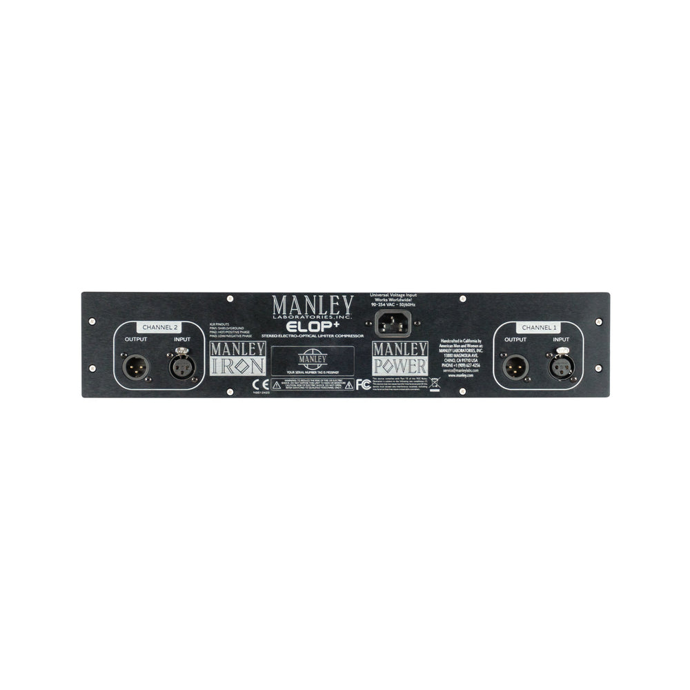 Manley ELOP+ - Compresor Stereo a tubo - https://www.cromaonline.cl/