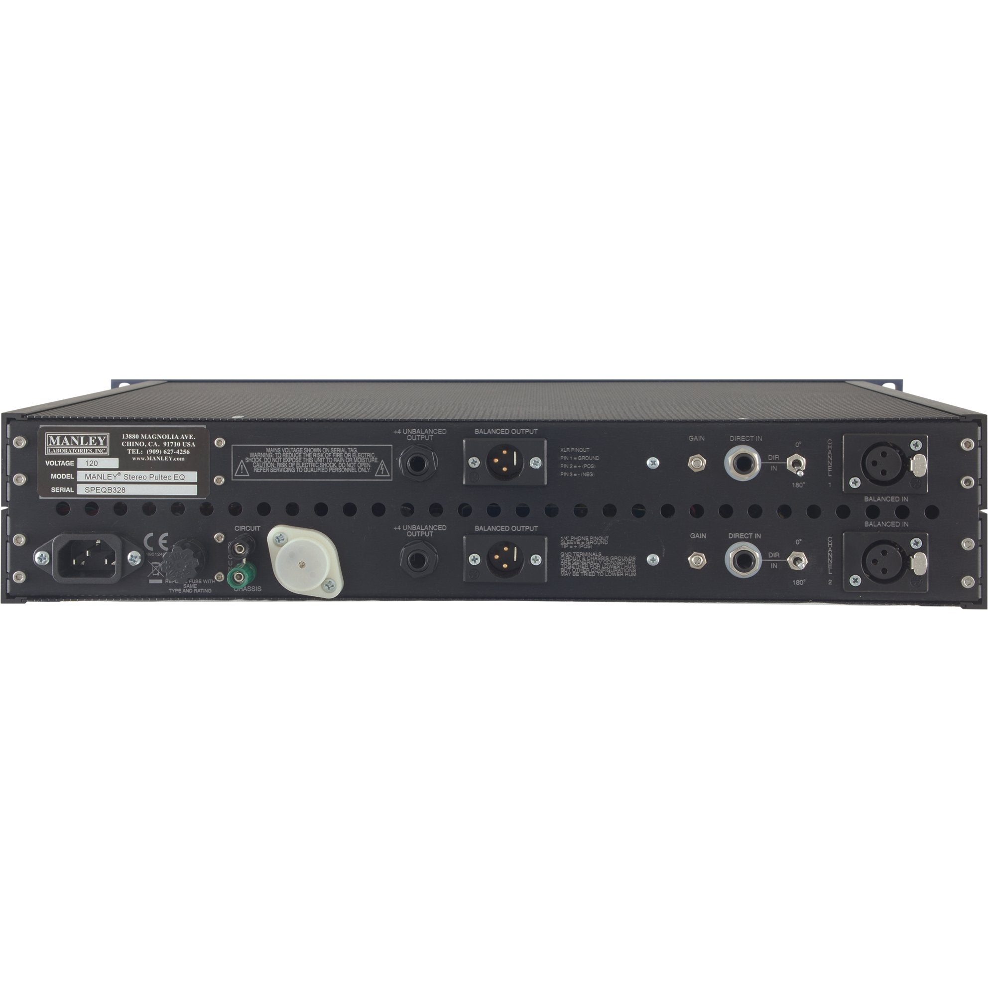 Manley EQP-1A - Ecualizador Stereo tipo Pultec - https://www.cromaonline.cl/