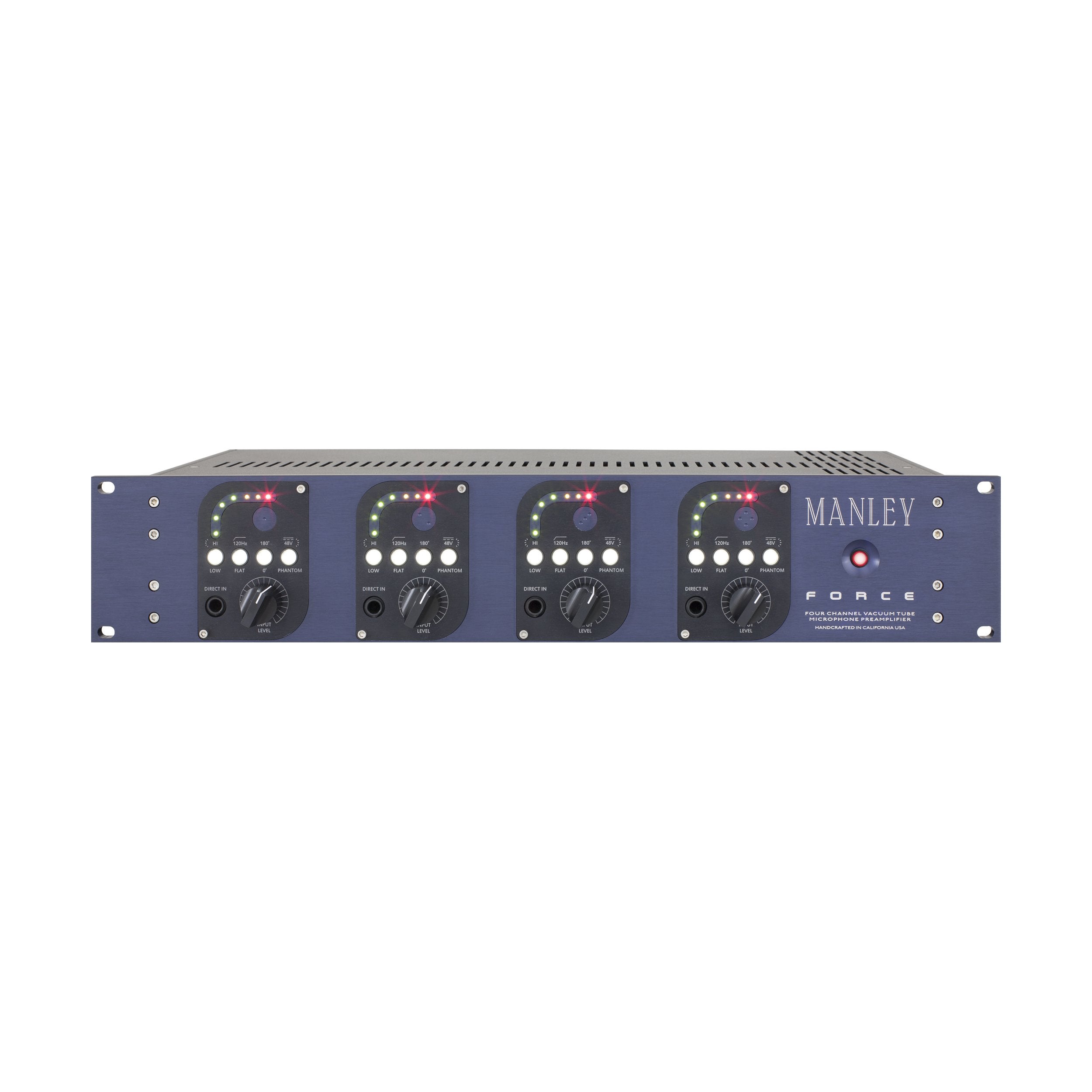 Manley Force - Preamplificador a tubo de 4 canales