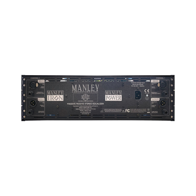 Manley Massive Passive Eq - Ecualizador Stereo de 4 bandas - https://www.cromaonline.cl/