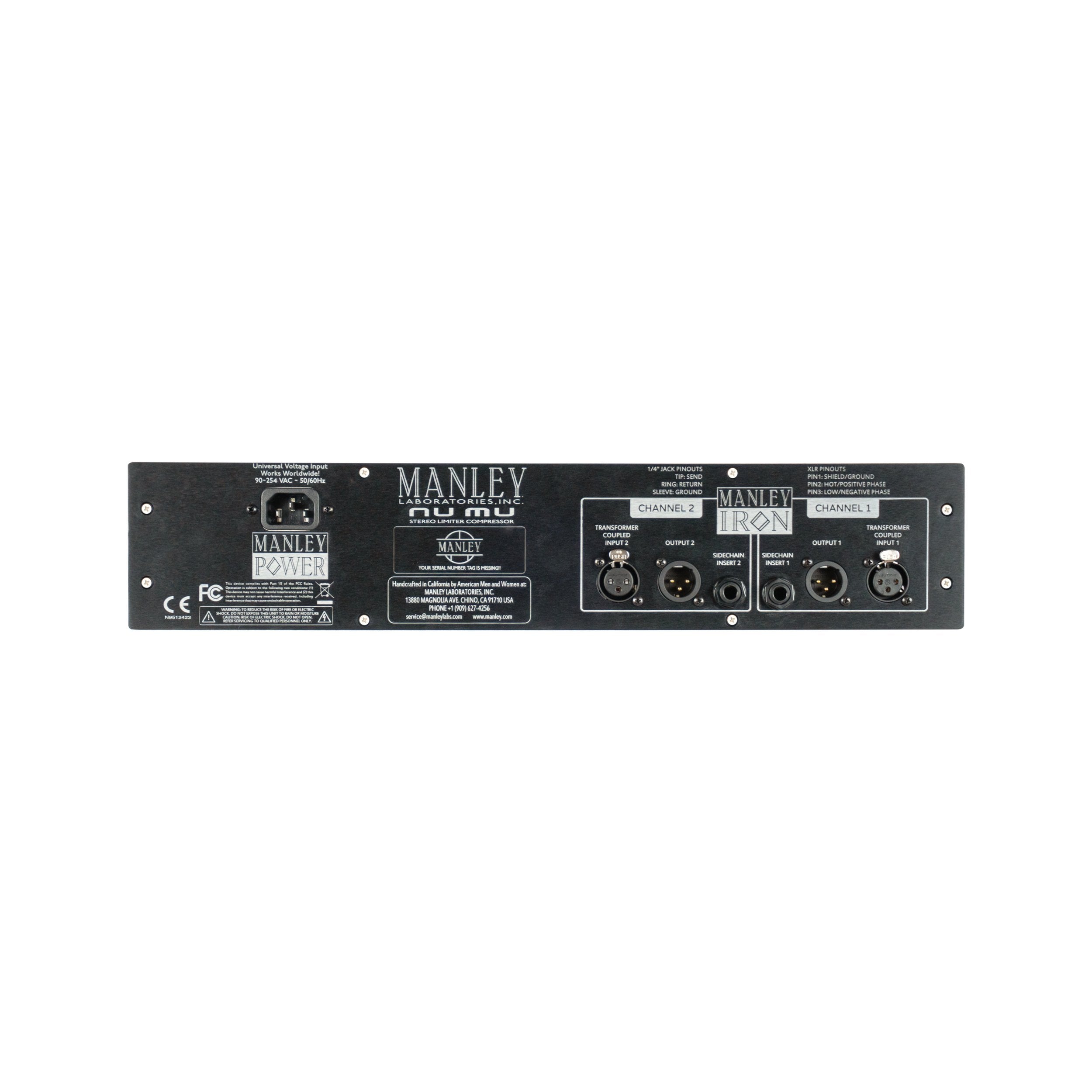 Manley Nu Mu - Compresor/Limitador Stereo - https://www.cromaonline.cl/