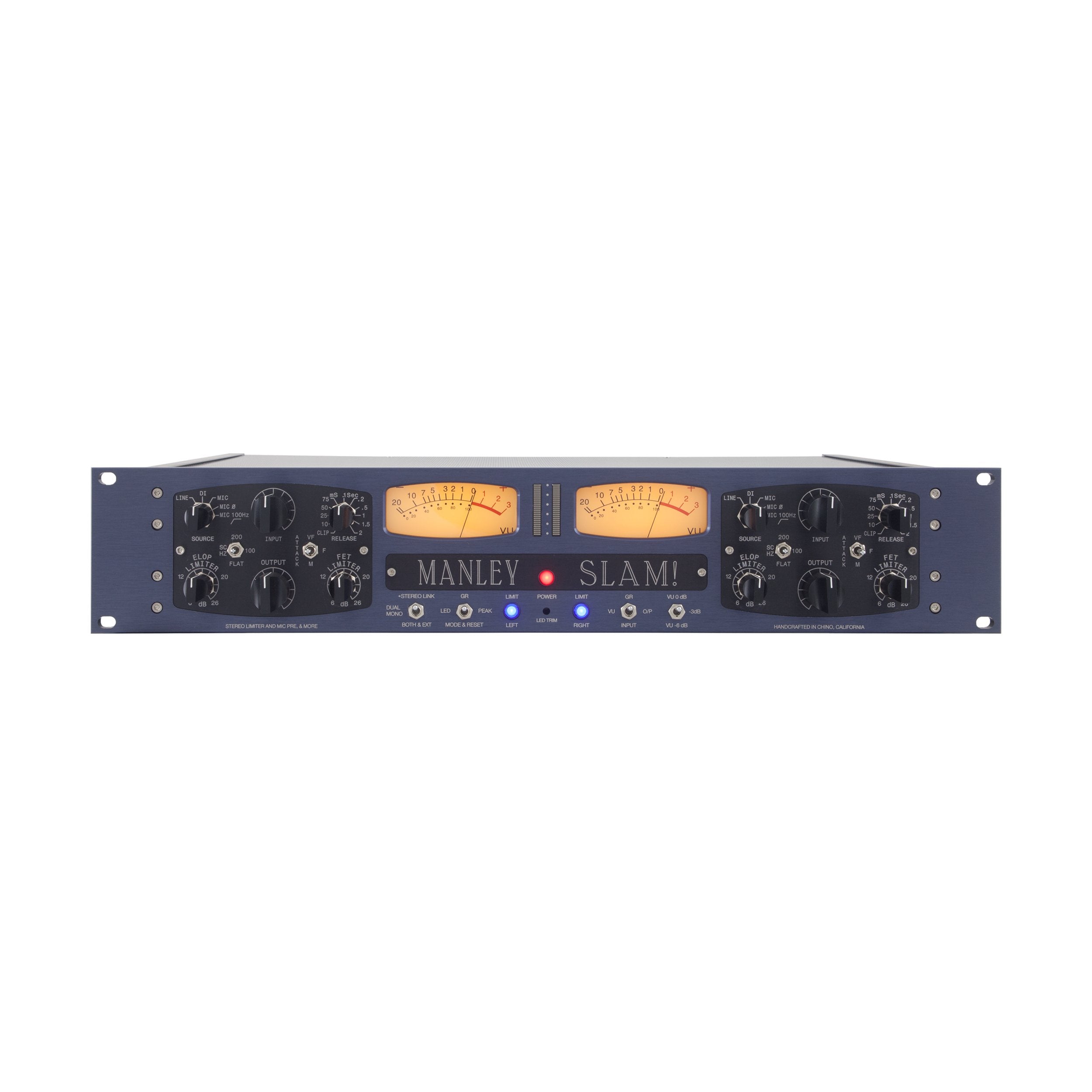 Manley SLAM! - Preamplificador estéreo y limitador estéreo ELOP/FET.