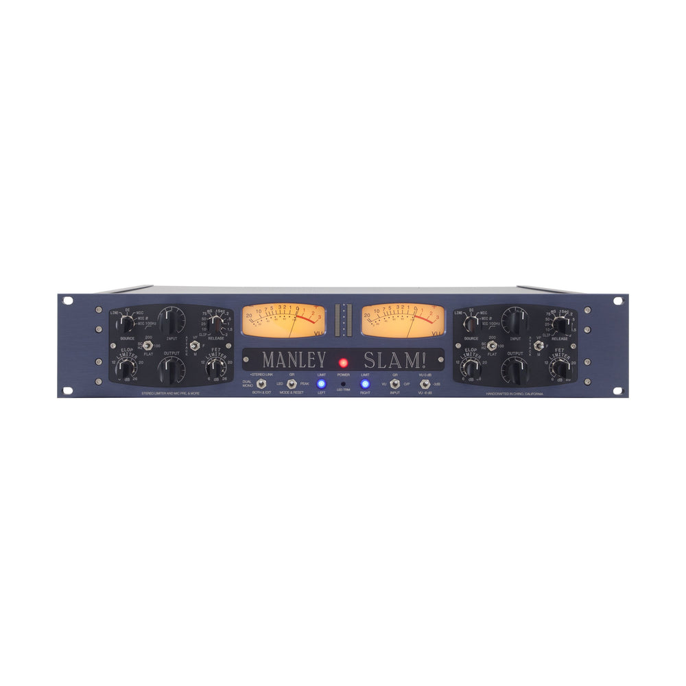Manley SLAM! - Preamplificador estéreo y limitador estéreo ELOP/FET. - https://www.cromaonline.cl/
