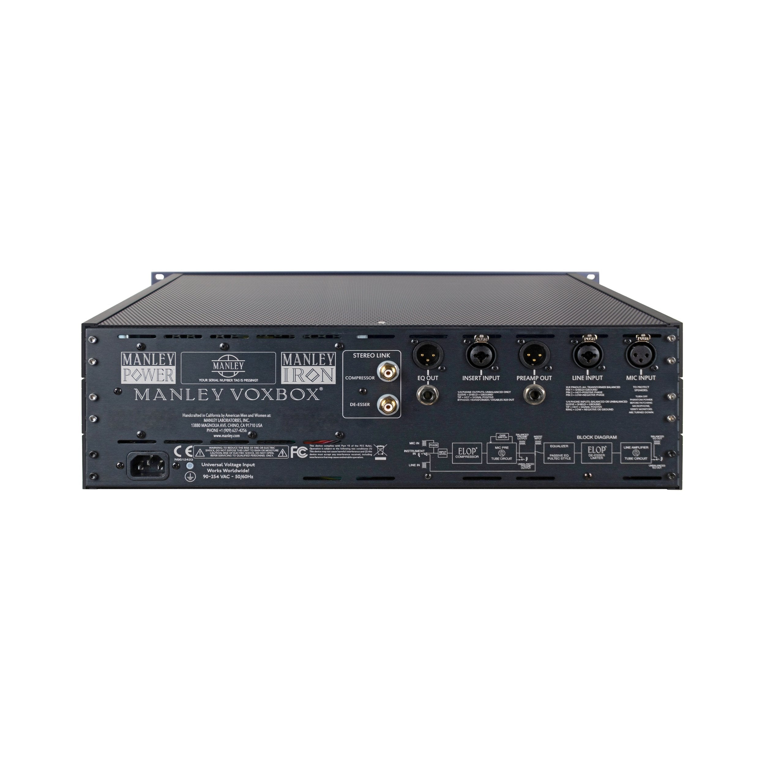 Manley Voxbox - Reference channel strip - https://www.cromaonline.cl/