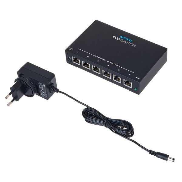 Motu AVB Switch - Five-port 1-Gigabit AVB Ethernet switch - https://www.cromaonline.cl/