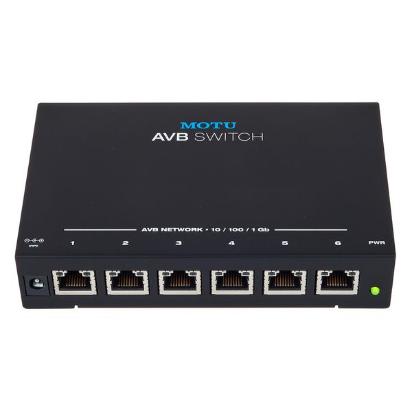Motu AVB Switch - Five-port 1-Gigabit AVB Ethernet switch - https://www.cromaonline.cl/