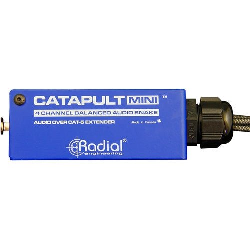 Radial Catapult Mini RX - Snake Cat5 de 4 canales - https://www.cromaonline.cl/