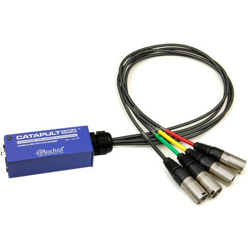 Radial Catapult Mini RX - Snake Cat5 de 4 canales - https://www.cromaonline.cl/