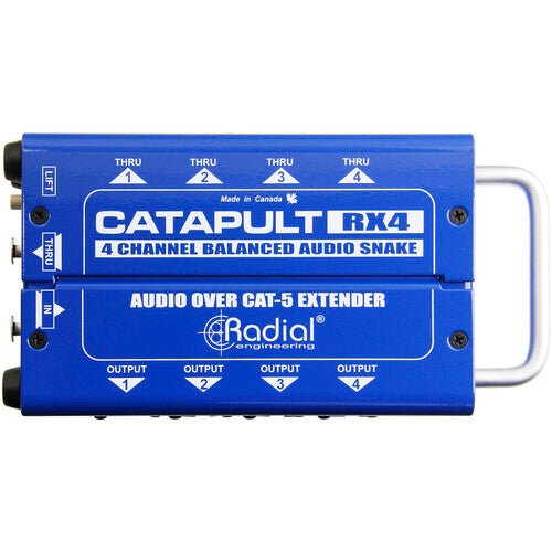 Radial Catapult RX4 - Snake de 4 canales - https://www.cromaonline.cl/