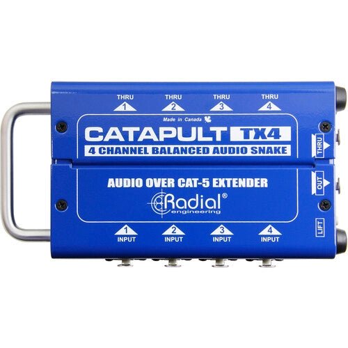 Radial - Catapult TX4 - Snake de 4 canales