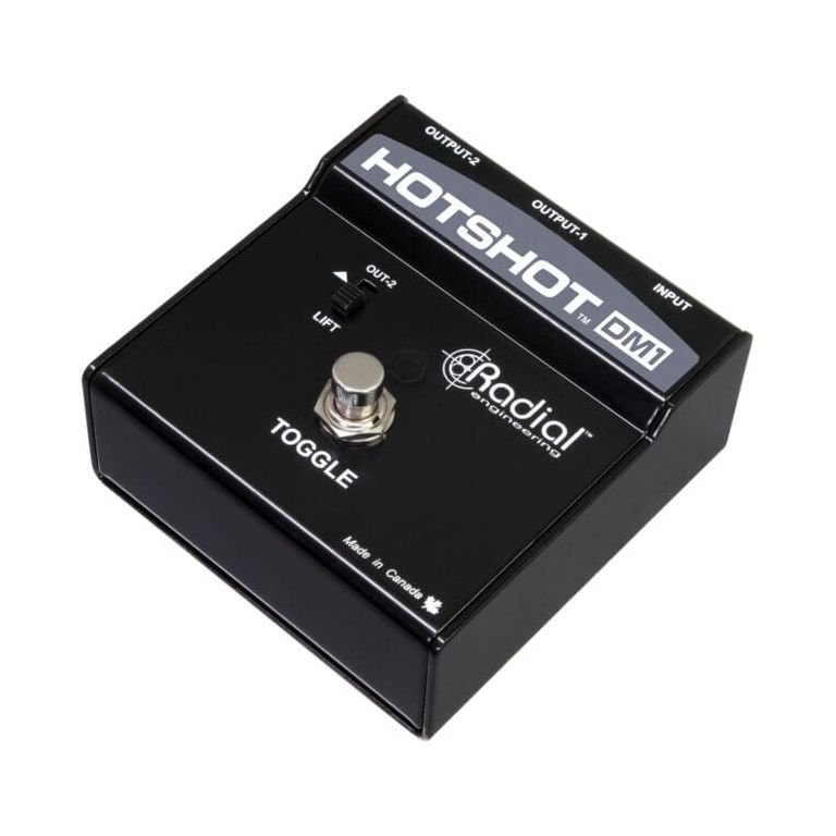 Radial Hotshot DM1 - Selector de micrófono para Escenario - https://www.cromaonline.cl/