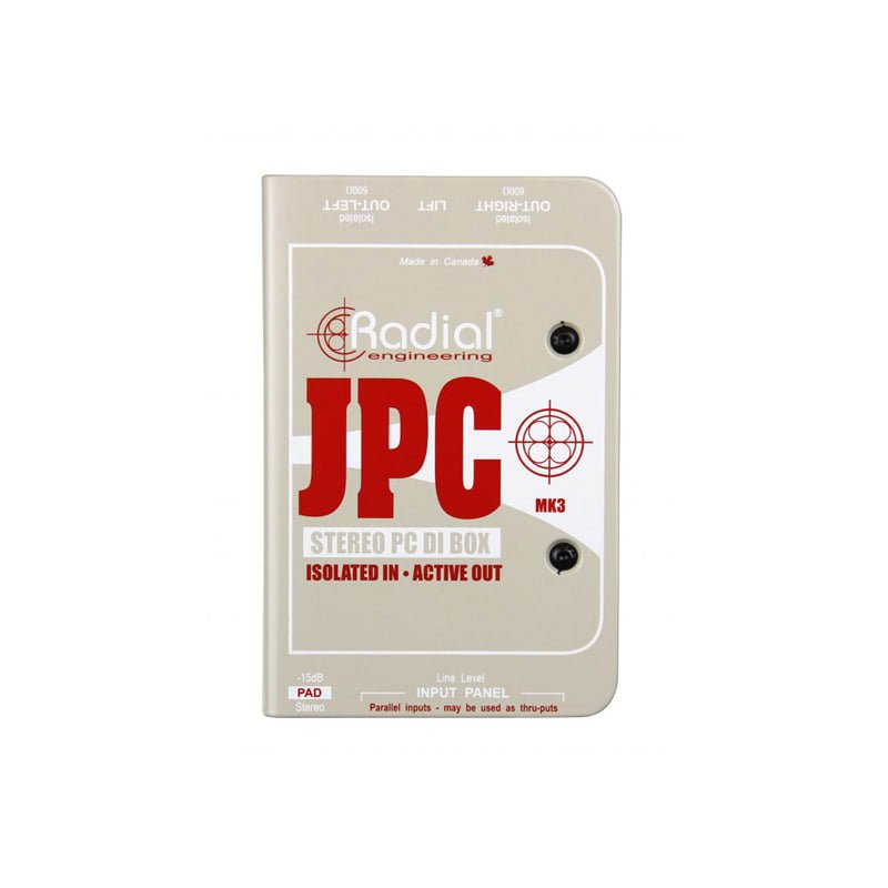 Radial JPC - caja directa estéreo