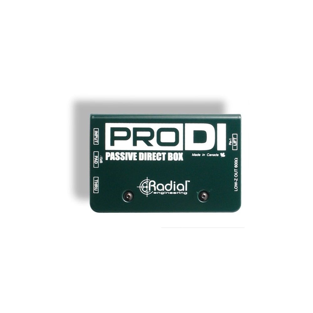 Radial Pro DI - Caja directa pasiva