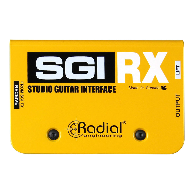 Radial SGI - Interfaz de guitarra para estudio, set tx-rx - https://www.cromaonline.cl/