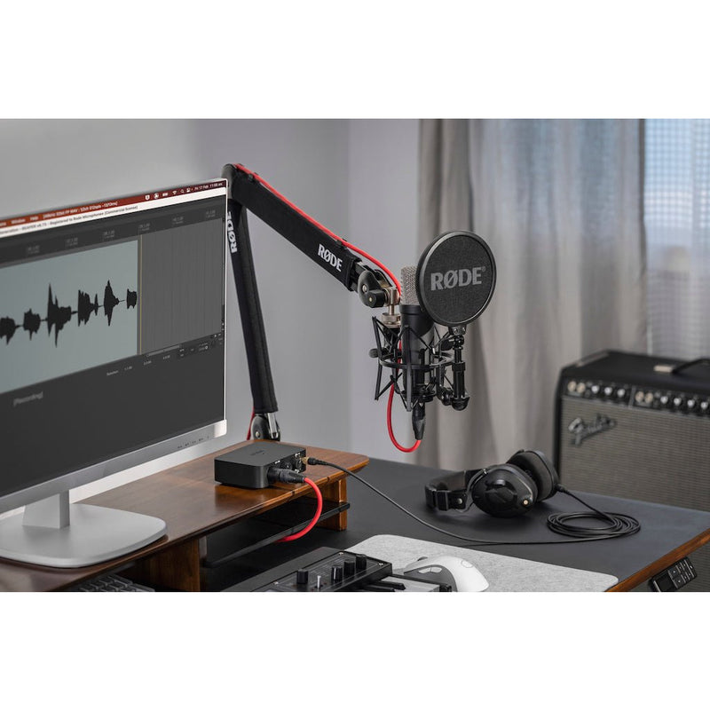 Rode Nt1 5th Generation - Microfono condensador de estudio, con salida XLR y USB-C - https://www.cromaonline.cl/