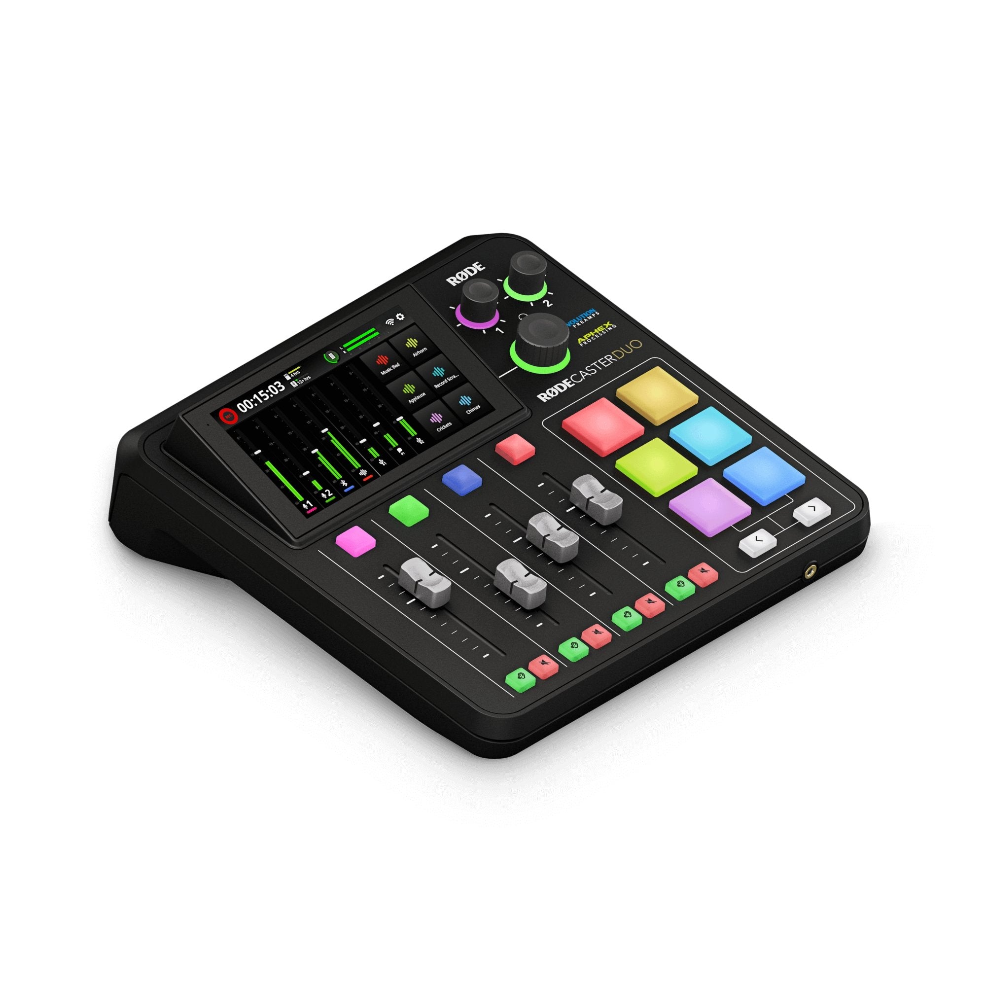 Rode Rodecaster Duo - Estudio de producción de audio integrado - https://www.cromaonline.cl/