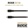 Rode SC19 - Cable USB-C a Lightning de 1.5mt