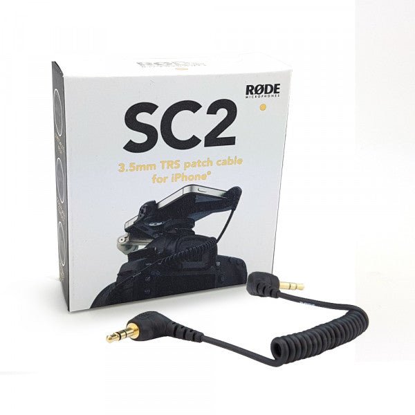 Rode SC2 - Cable patch 3.5mm/TRS para iPhone - https://www.cromaonline.cl/