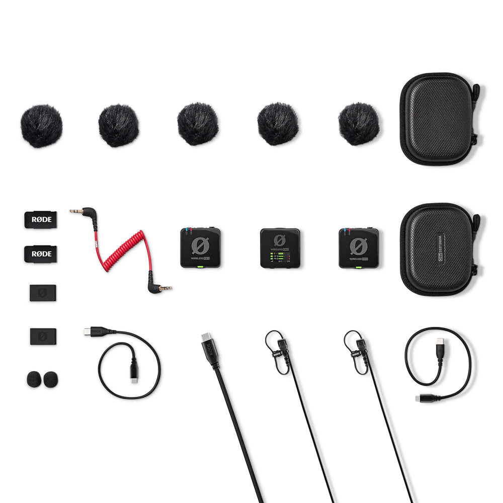 Rode Wireless Pro - Sistema inalámbrico con dos TX - https://www.cromaonline.cl/